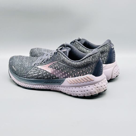 Brooks Shoes Womens 7.5 Gray Adrenaline GTS 21 Running Athletic Sneakers Comfort - Picture 6 of 12